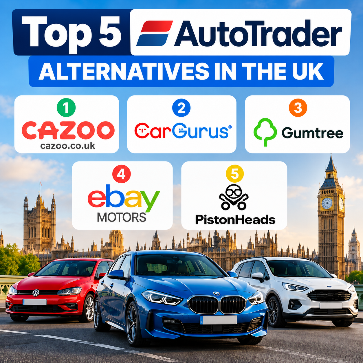 top alternatives for auto trader