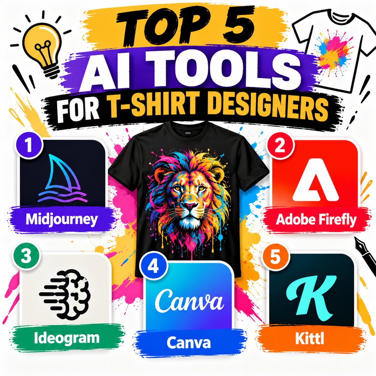 best AI software for t-shirt designers
