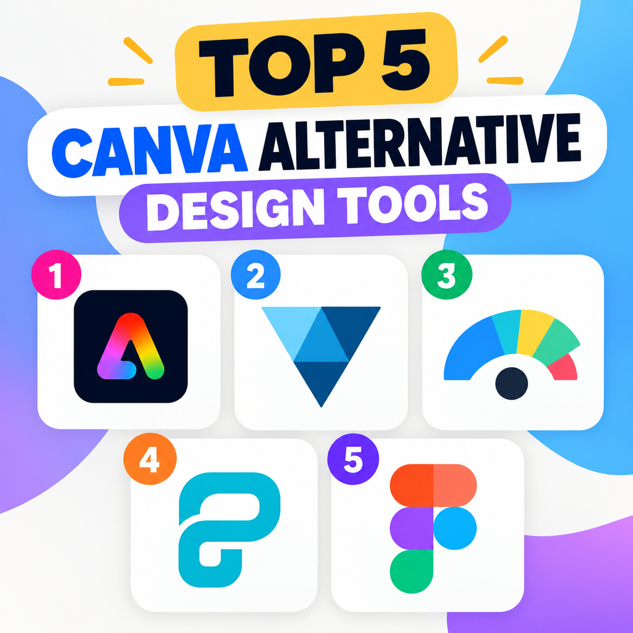 best canva alternative design tools