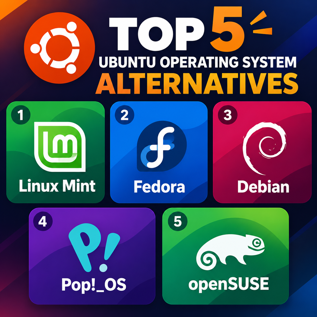 best operating system alternatives to ubuntu