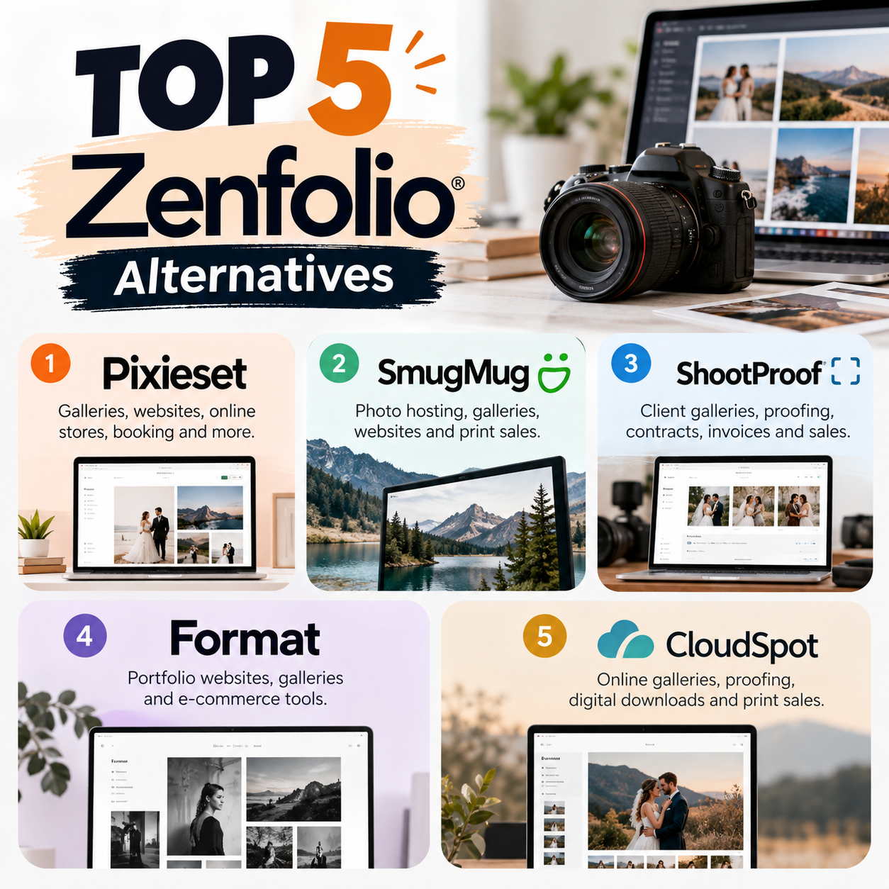 best zenfolio alternative photography sites